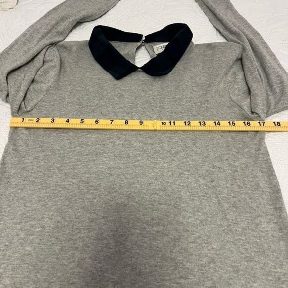 J Crew Factory Women’s Sweater Watch Plaid Collar and Shirttail Size Small - Picture 9 of 10